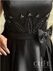 ماکسی ساتن کمر سنگدوزی