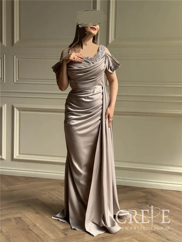 ماکسی ساتن تک شال هلیا