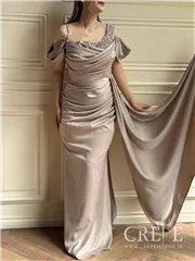 ماکسی ساتن تک شال هلیا