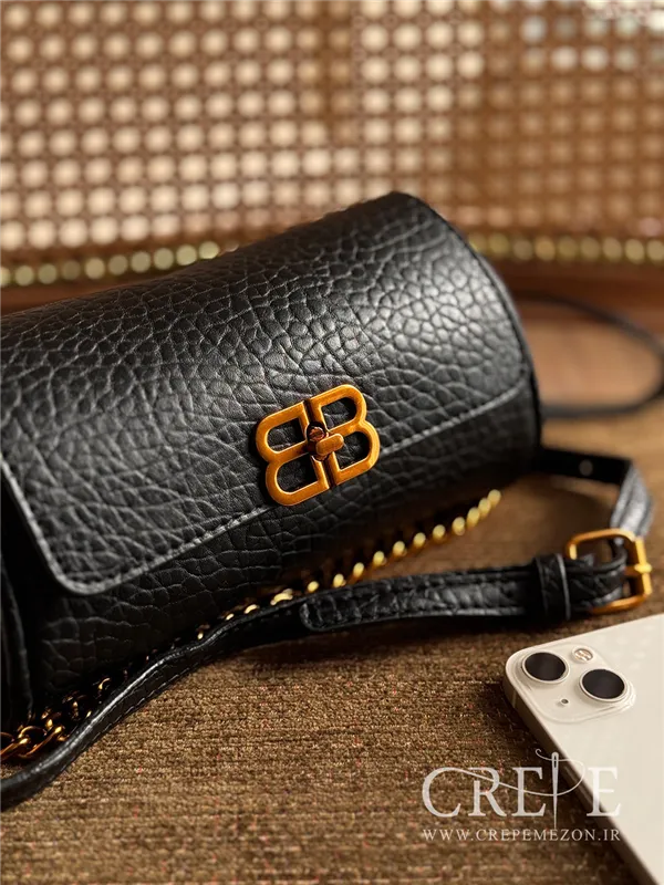 کیف استوانه ای سگگ طلایی