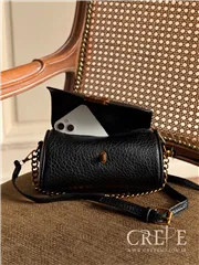 کیف استوانه ای سگگ طلایی