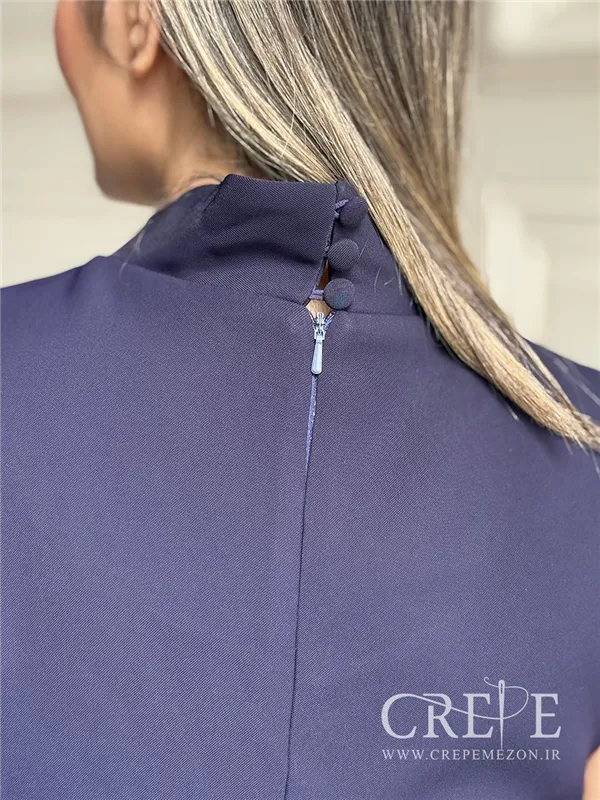 پیراهن کوتاه چهار دکمه