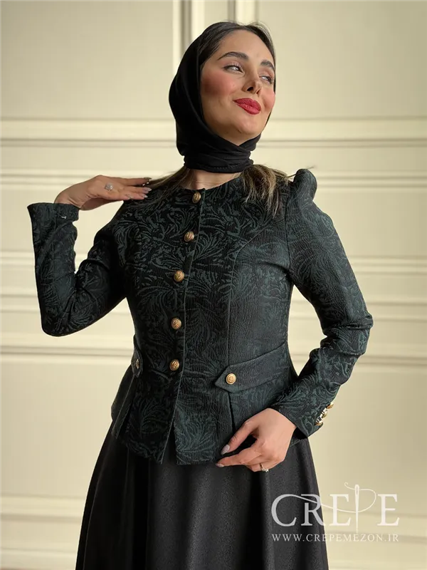 کت تک ژاکارد  جانا