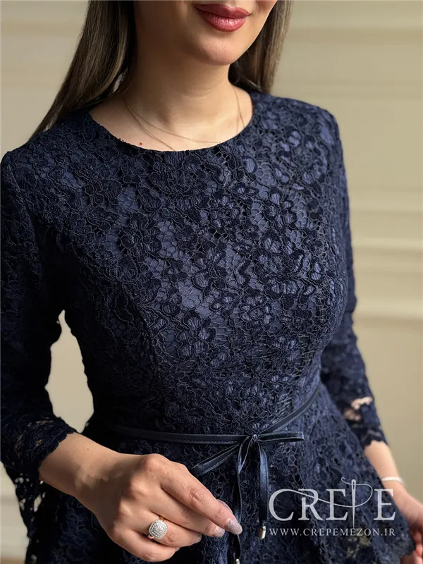 بلوز دامن مخمل گیپور