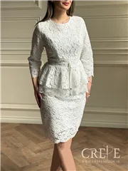 بلوز دامن مخمل گیپور