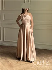 ماکسی صدفی ساتن آمریکایی