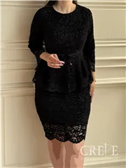 بلوز دامن مخمل گیپور