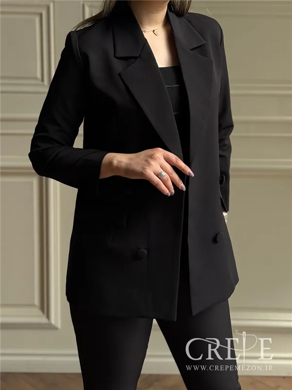 کت چهاردکمه جیب نما