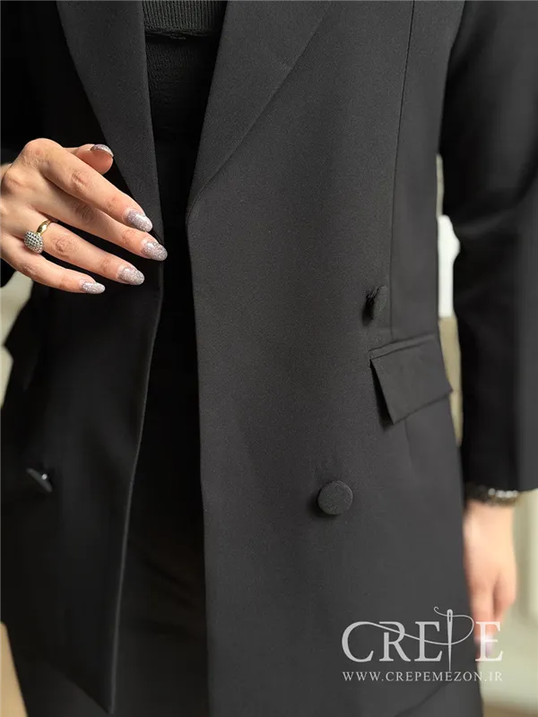 کت چهاردکمه جیب نما