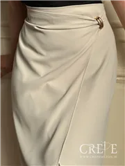 دامن پارکر سگک دار قد 82