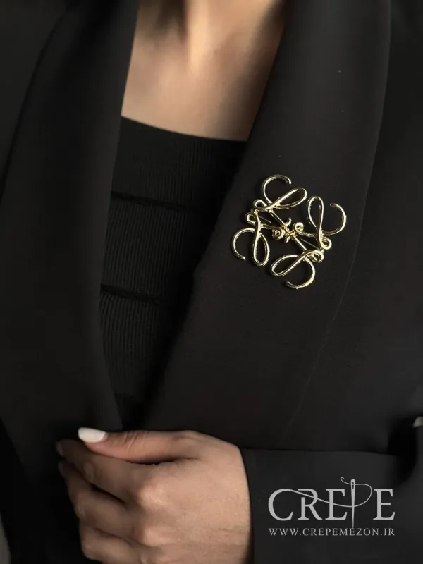 گل سینه طرح برند