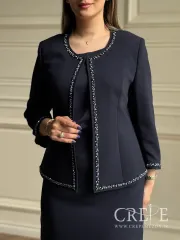 سه تیکه حاشیه سنگدوزی