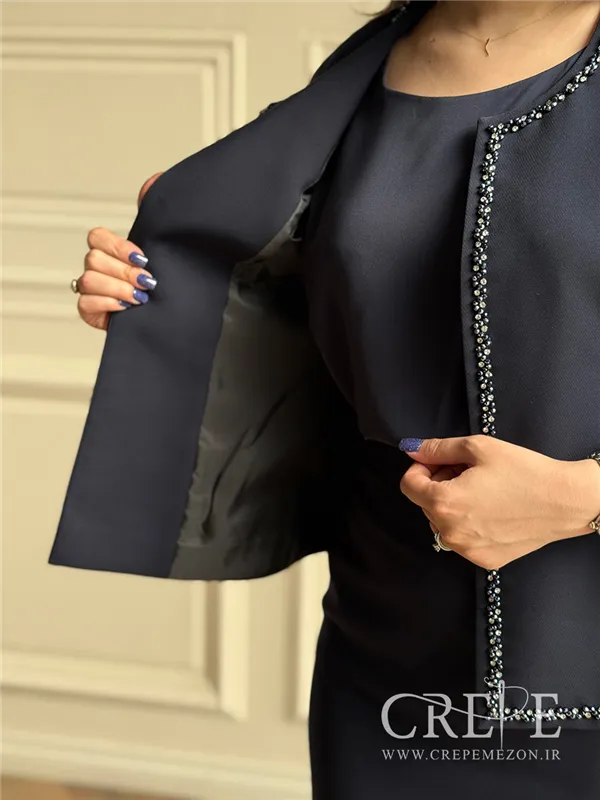 سه تیکه حاشیه سنگدوزی