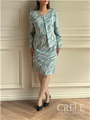 سه تیکه کت و دامن طرحدار