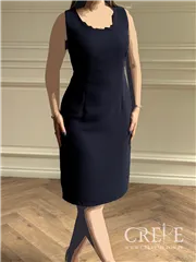 کت و سارافن سنگدوزی موجدار 