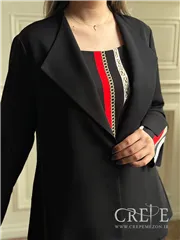 شومیز کتی قواره دار طرحدار