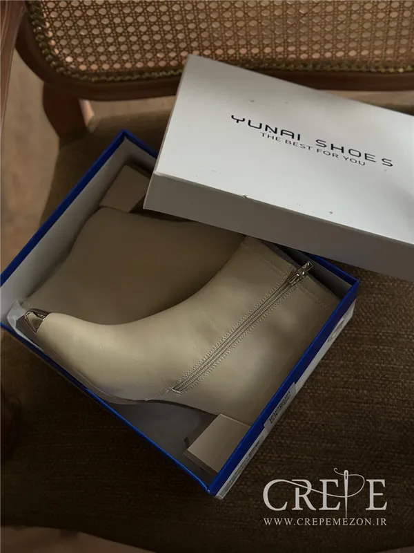 بوت جلو یراق پاشنه 6 سانت