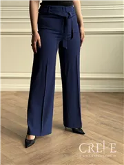 شلوار هرمس نیمبگ کمردار  قد 110