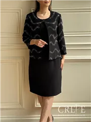 کت و سارافون سنگدوزی موجدار