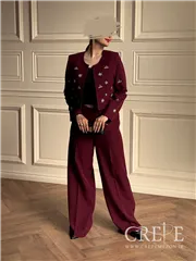 کت شلوار نگین دوزی خورشیدی