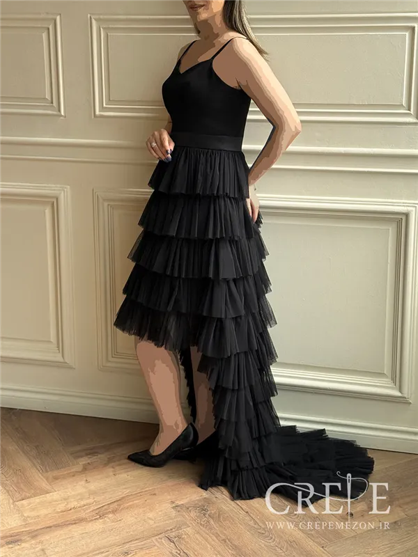 ماکسی دامن تور چیندار