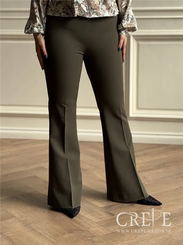 شلوار کرپ دمپا اسپانیش قد 110