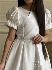 پیراهن ماکسی آستین پفی