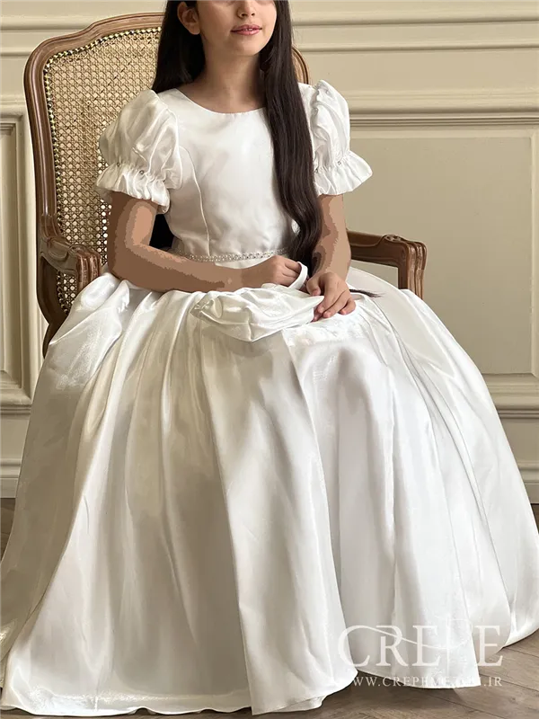 پیراهن ماکسی آستین پفی