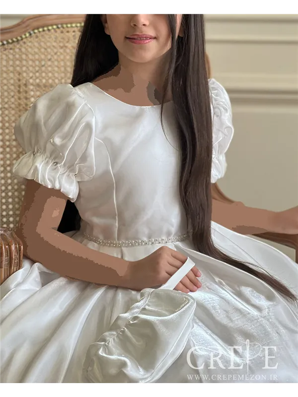 پیراهن ماکسی آستین پفی