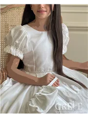 پیراهن ماکسی آستین پفی