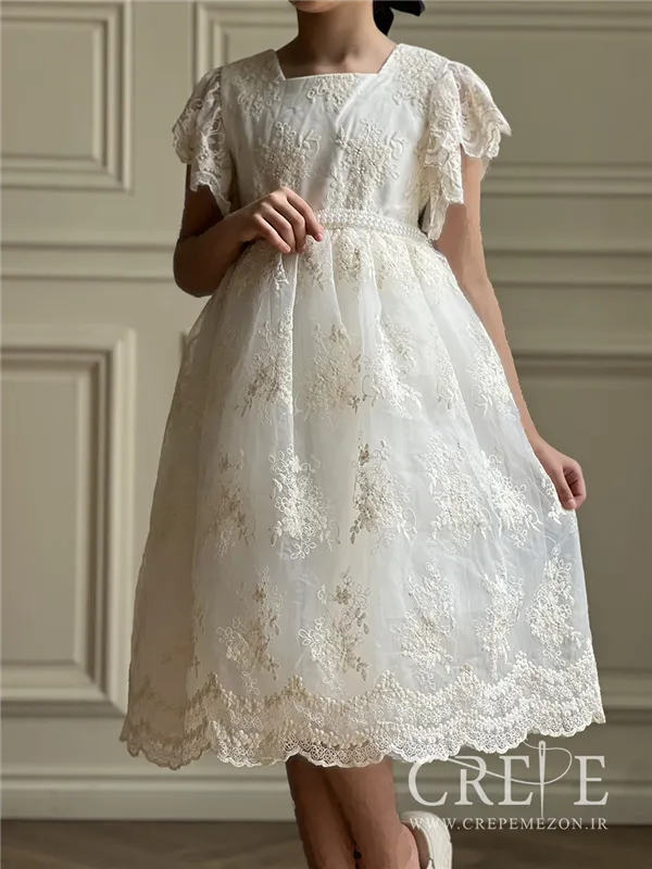 پیراهن طرح شکوفه 