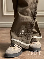 شلوار دمپا گلدوزی کاپاریس