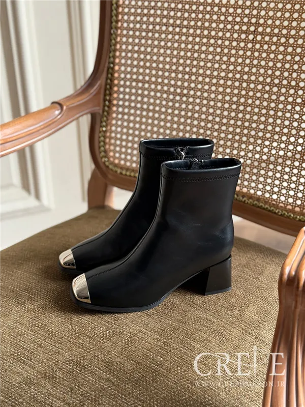 بوت جلو یراق پاشنه 6 سانت