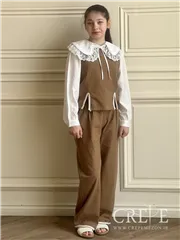 ست تاپ و شلوار نوار کنفی