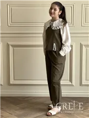 شومیز یقه دالبری تور