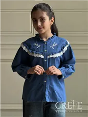 شومیز جلو گلدوزی