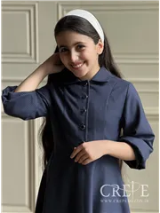 پیراهن یقه شکاری 