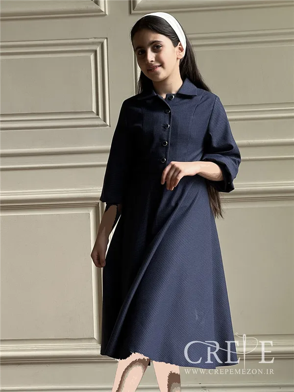 پیراهن یقه شکاری 