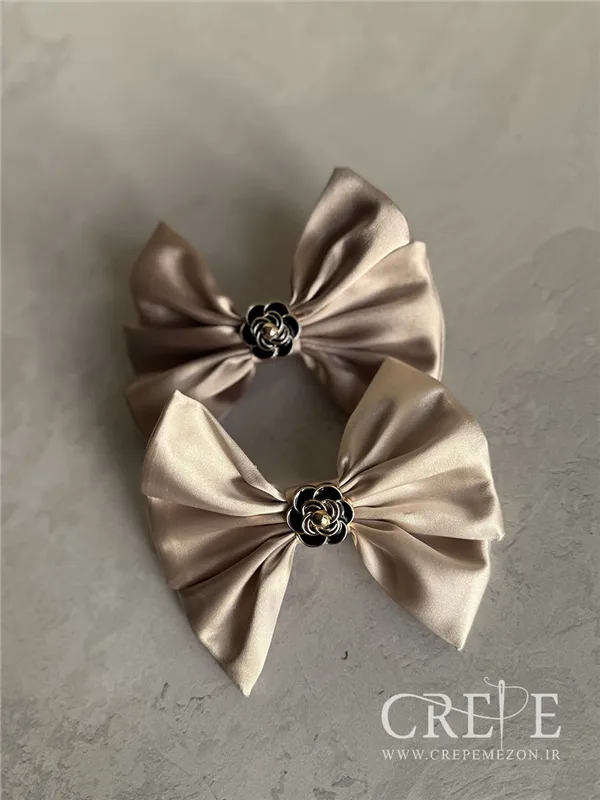 گیره پاپیون رز