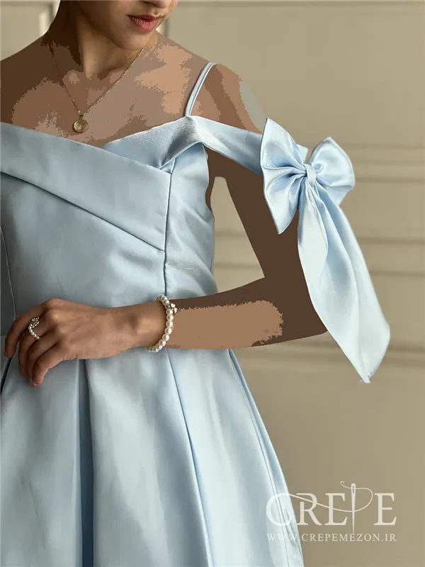 پیراهن دلبری پشت بلند