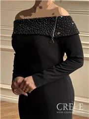 پیراهن کوتاه یقه کار شده