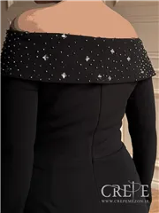 پیراهن کوتاه یقه کار شده