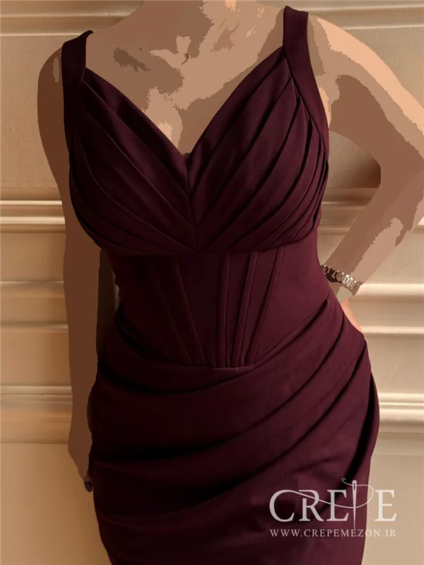 پیراهن تاپلکسی ساده  