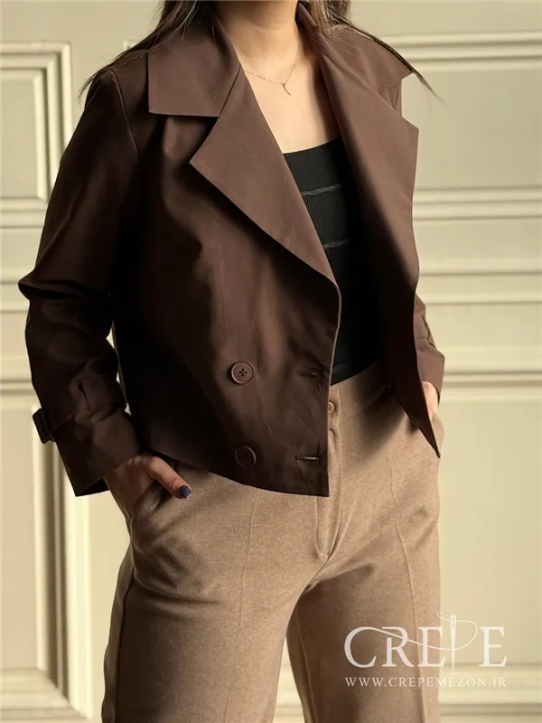 بارانی دوتیکه کت سارافون