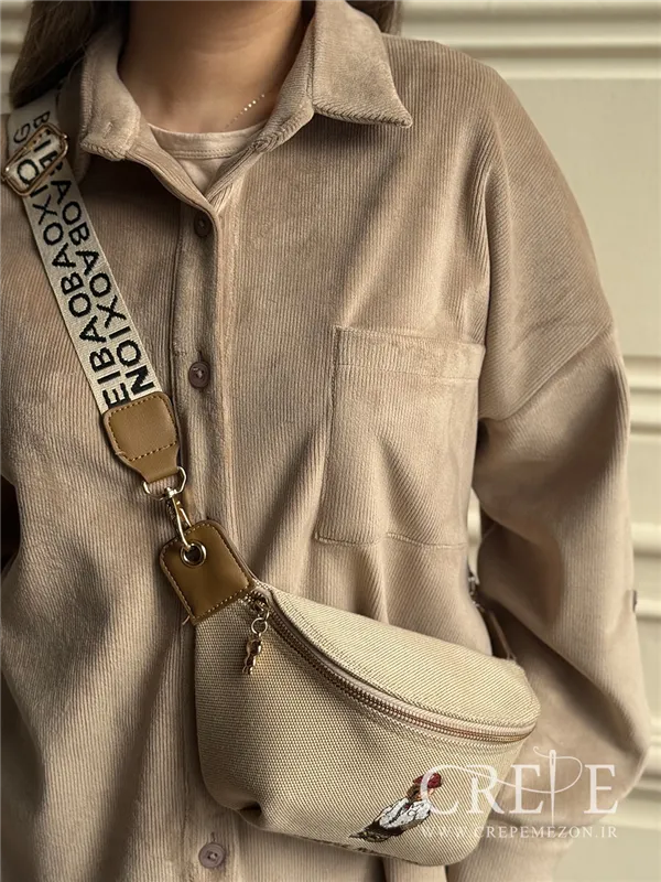 شومیز مانتویی مخمل کبریتی