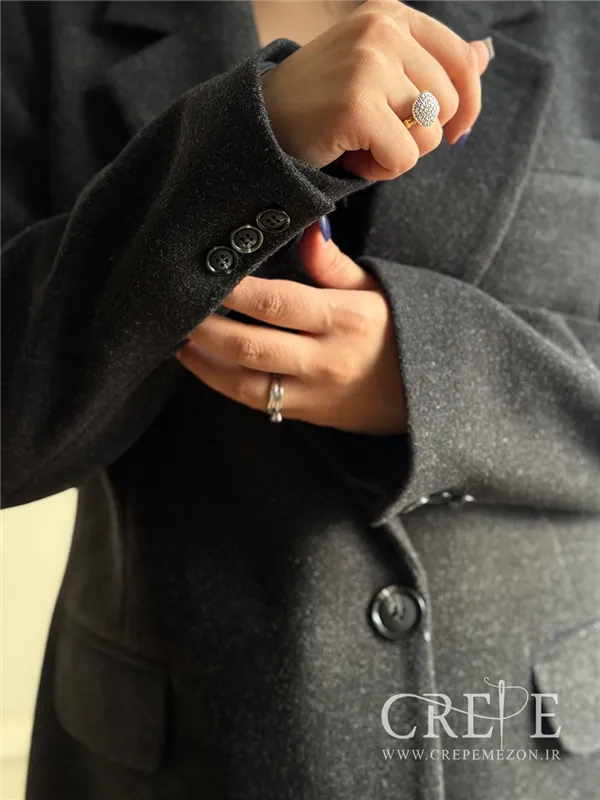 کت فوتر تک دکمه