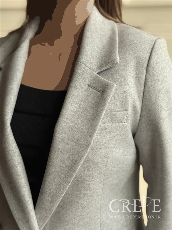 کت فوتر تک دکمه