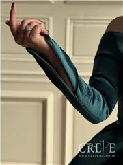 پیراهن عروسکی ساندویچی مخمل