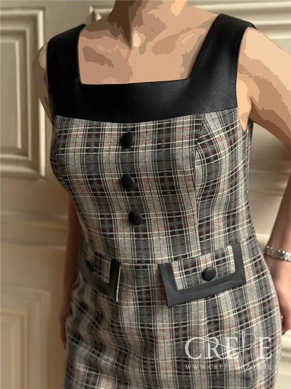 کت سارافون چهارخونه