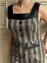 کت سارافون چهارخونه